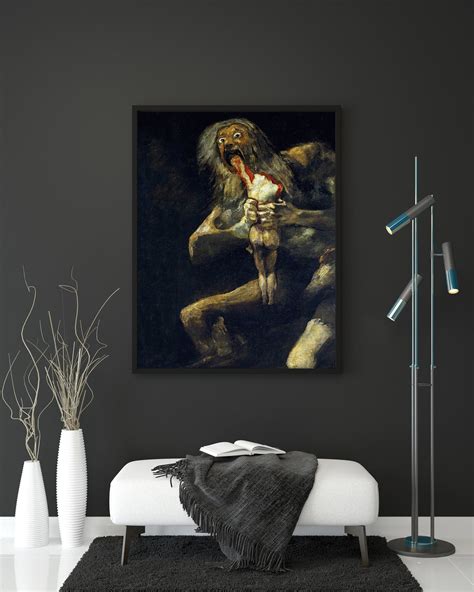 Francisco Goya Saturn Devouring His Son Saturn Print - Etsy