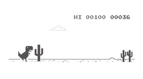 Google Chrome Dino-Spiel: Der Highscore des populären Eastereggs wird ...