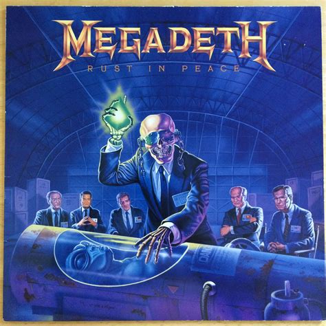 Megadeth - Rust in Peace | Rock album covers, Megadeth, Metal albums