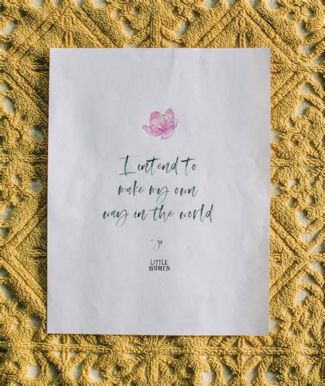 DIY Little Women Printable Quotes for Yourself or as a Gift