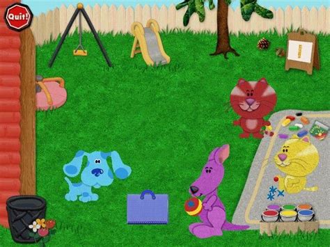 Download Blue's Clues: Blue's Art Time Activities (Windows) - My ...