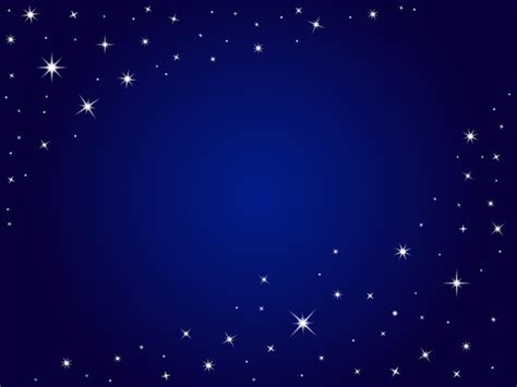 Estrelas do espaço azul vector fundo, céu noturno | Vetor Premium