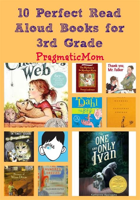 10 Perfect Read Aloud Books for 3rd Grade | Homeschool reading, 3rd ...