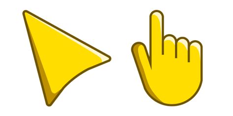 Yellow cursor – Custom Cursor