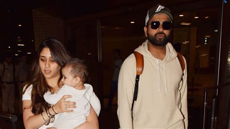 Indian Cricketer Rohit Sharma Lands in Mumbai With Family After ICC ...