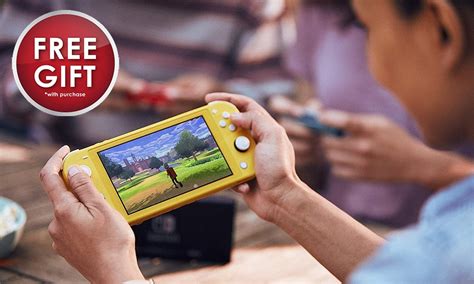 Free $20 Amazon Credit with Nintendo Switch Lite Deals