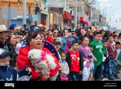 Detroit, Michigan - The annual Cinco de Mayo parade in the Mexican ...