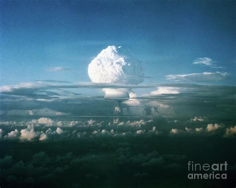 Mushroom Cloud From Nuclear Testing Photograph by Bettmann | Pixels