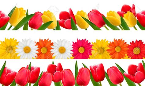 Why Spring Flower Banner Clipart Had Been So Popular Till Now? | Spring ...