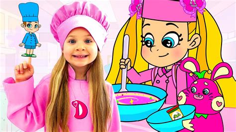 Кидс Диана Шоу - Diana and Roma Pretend Play Slime and Ice Cream ...