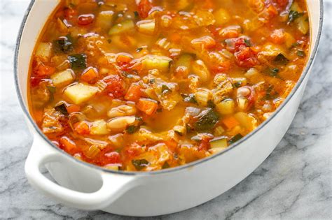 Classic Minestrone Soup Recipe