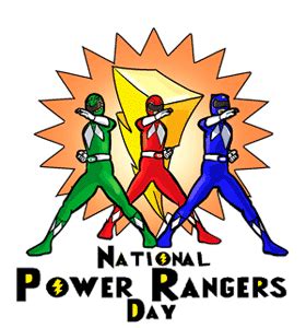 National Power Rangers Day - Wednesday, August 28, 2024