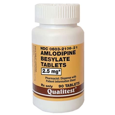 Amlodipine 2.5 mg (90 tabs) | On Sale | EntirelyPets Rx