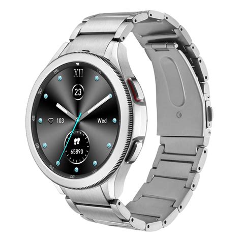 Kjøp Samsung Galaxy Watch 6 Classic 47mm Full Fit Titan Reim sølv online