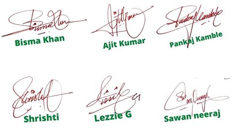 The Signature Idea's | How To Make A Signature | Signatures in 2022 ...