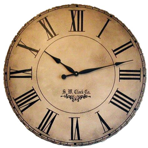 36" Grand Gallery extra large wall clock Roman by Klocktime | Wall ...