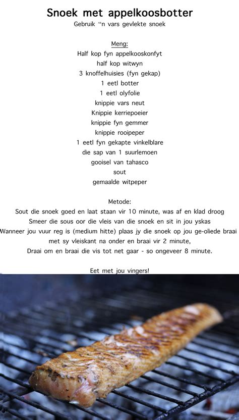 Snoek Braai Recipes Pdf