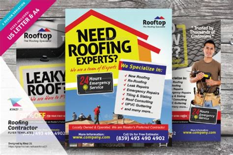 Roofing Flyer Templates - 11+ PSD, AI, EPS, Vector Format Download