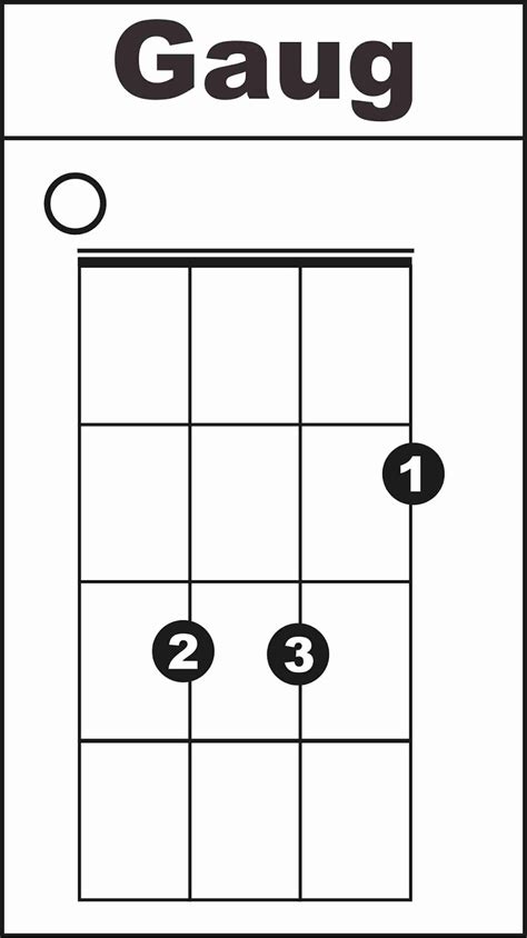 Chord/ Kunci G Augmented (Gaug) Pada Ukulele - Irvan Sigufi