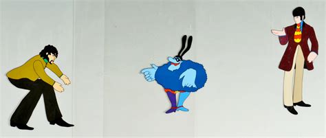 Lot 735: 3 Yellow Submarine Animation Cels