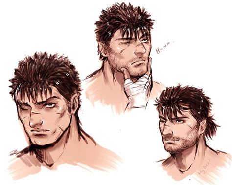 Imagine this: Beard Guts | Berserk | Berserk, Character art, Anime