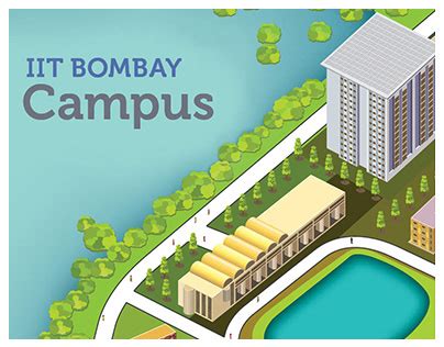 Campus Map: IIT-Bombay Isometric View :: Behance