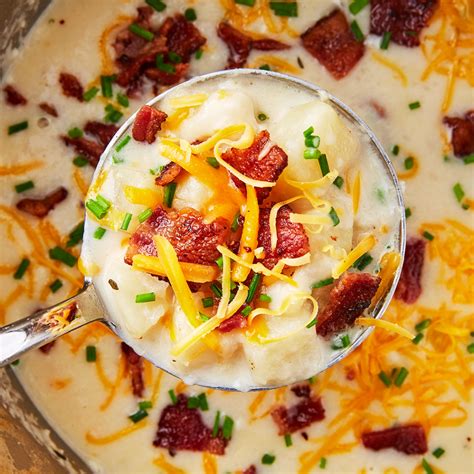 Loaded Baked Potato Soup – Instant Pot Recipes