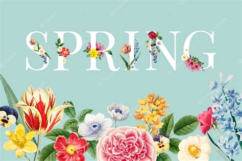 Free Spring Flower Vector Clipart | Best Flower Site