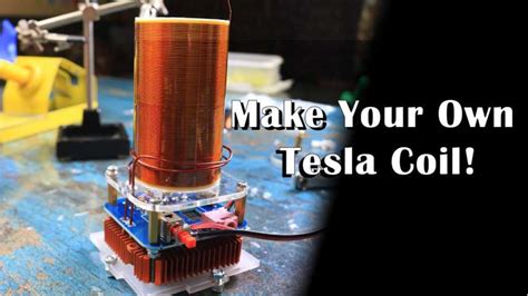 How to make a Tesla Coil (DIY) - NematicsLab | Nikola Tesla