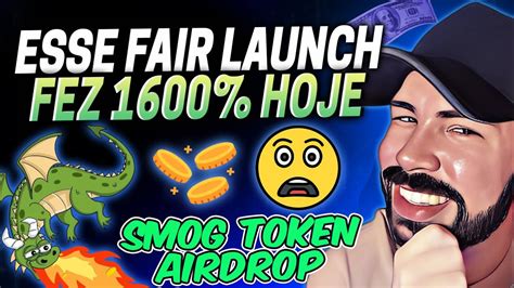 Smog token subiu 1600% na listagem | Airdrop e análise - YouTube