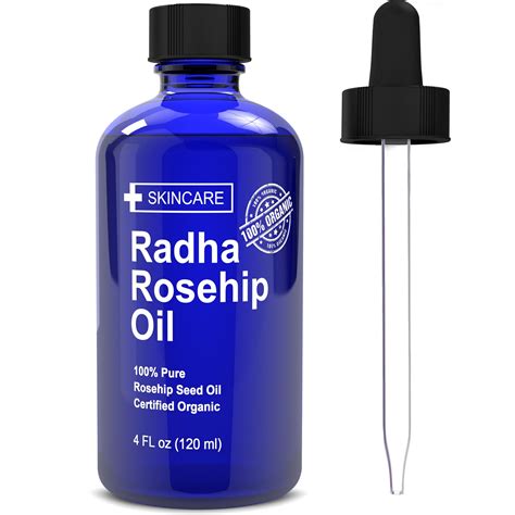 100% Pure Radha Rosehip Oil | Best essential oils, Home remedies for ...