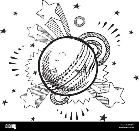 Cricket ball sketch Stock Vector Image & Art - Alamy