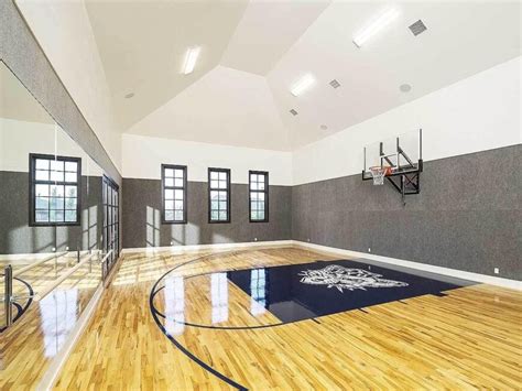 Amazing House with Indoor Basketball Court