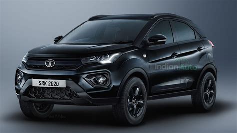 Tata Nexon Dark Edition Rendered; Say Hello to the Meanest Compact SUV ...