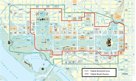 Dc street parking map - Washington dc street parking map (District of ...