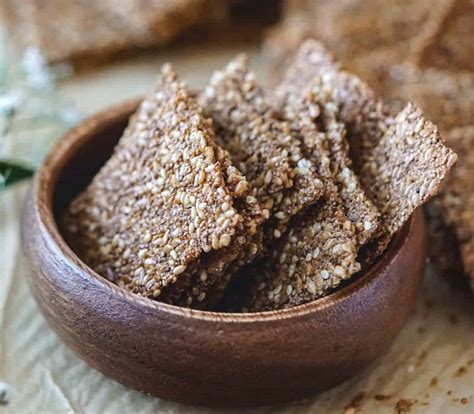 Puffed Amaranth And Seed Crackers (Vegan GF) | Healthy Taste Of Life