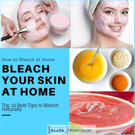 Best Tips to Bleach Your Skin Naturally at Home | Bleaching your skin ...