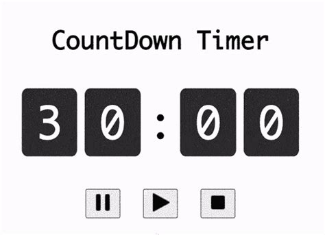 Build 30 minutes Countdown Timer in JavaScript with Alarm sound ...