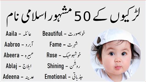 Islamic Baby Boy Names In Urdu With Meanings 2021 - Printable Templates ...