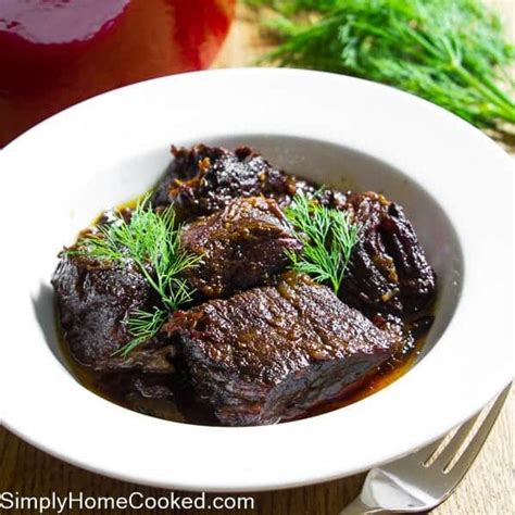 Braised Beef - Simply Home Cooked