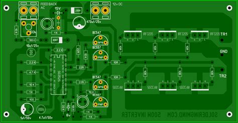 Inverter Pcb Board Circuit Diagram