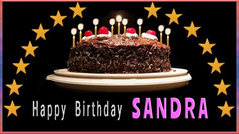 Happy Birthday Sandra Cake Images - Birthday Messages