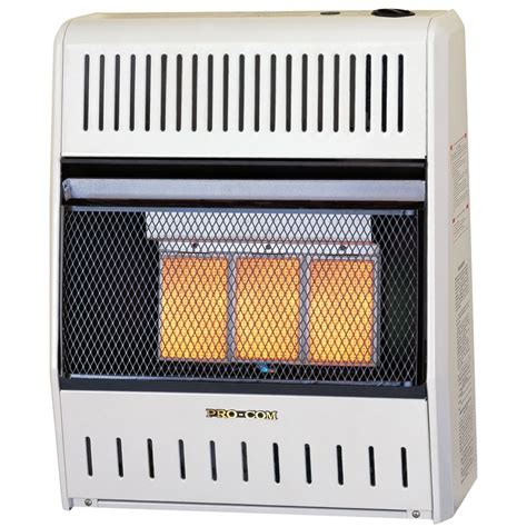 ProCom MN180HPA Ventless Natural Gas Wall Heater - 3 Plaque, 18,000 BT ...