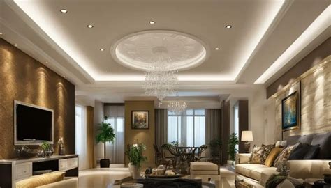 Simple False Ceiling Design For Living Room | Bryont Blog