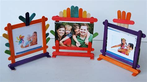 Popsicle Stick Frame Craft - Element