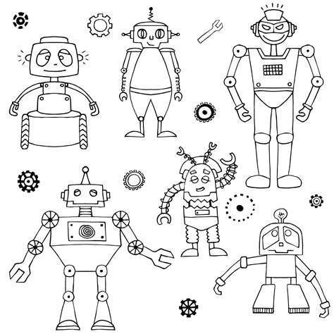 Robot Design Drawing - Design Talk