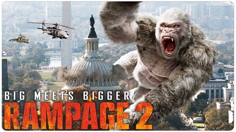 RAMPAGE 2 Teaser (2023) With Dwayne Johnson & Naomie Harris - YouTube