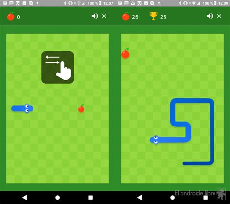 Juega a la serpiente y sin instalar nada: nuevo juego de Google