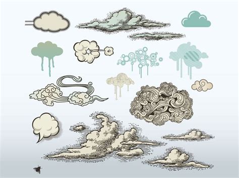 cloud design | Cloud art, Cloud drawing, Graphic design art