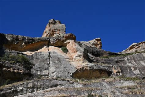 Golden Gate Highlands National Park, Rock Face Stock Photo - Image of ...